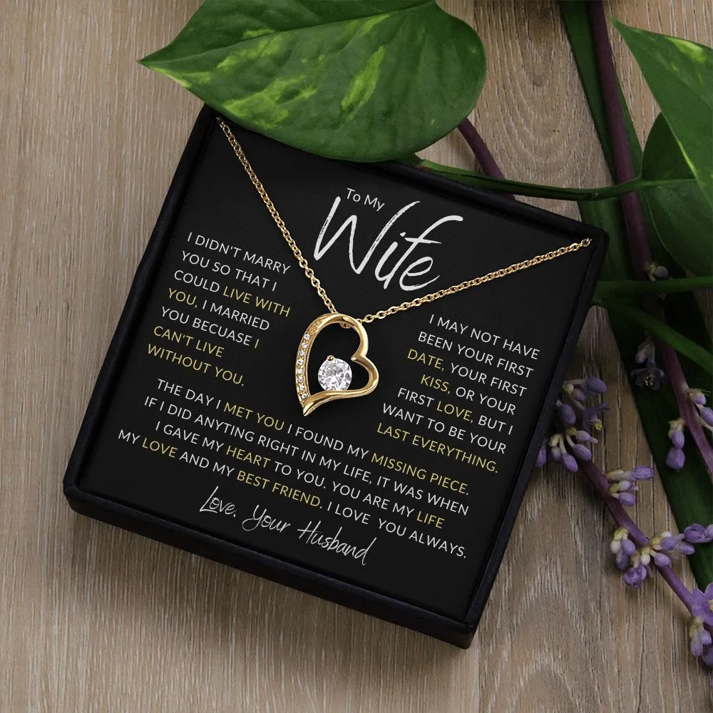 To My Wife The Day I Met You