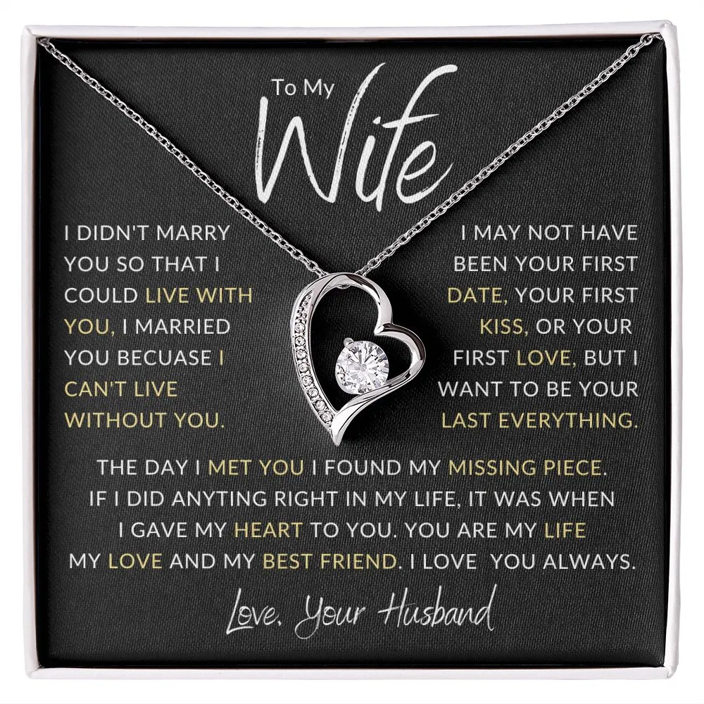 To My Wife The Day I Met You