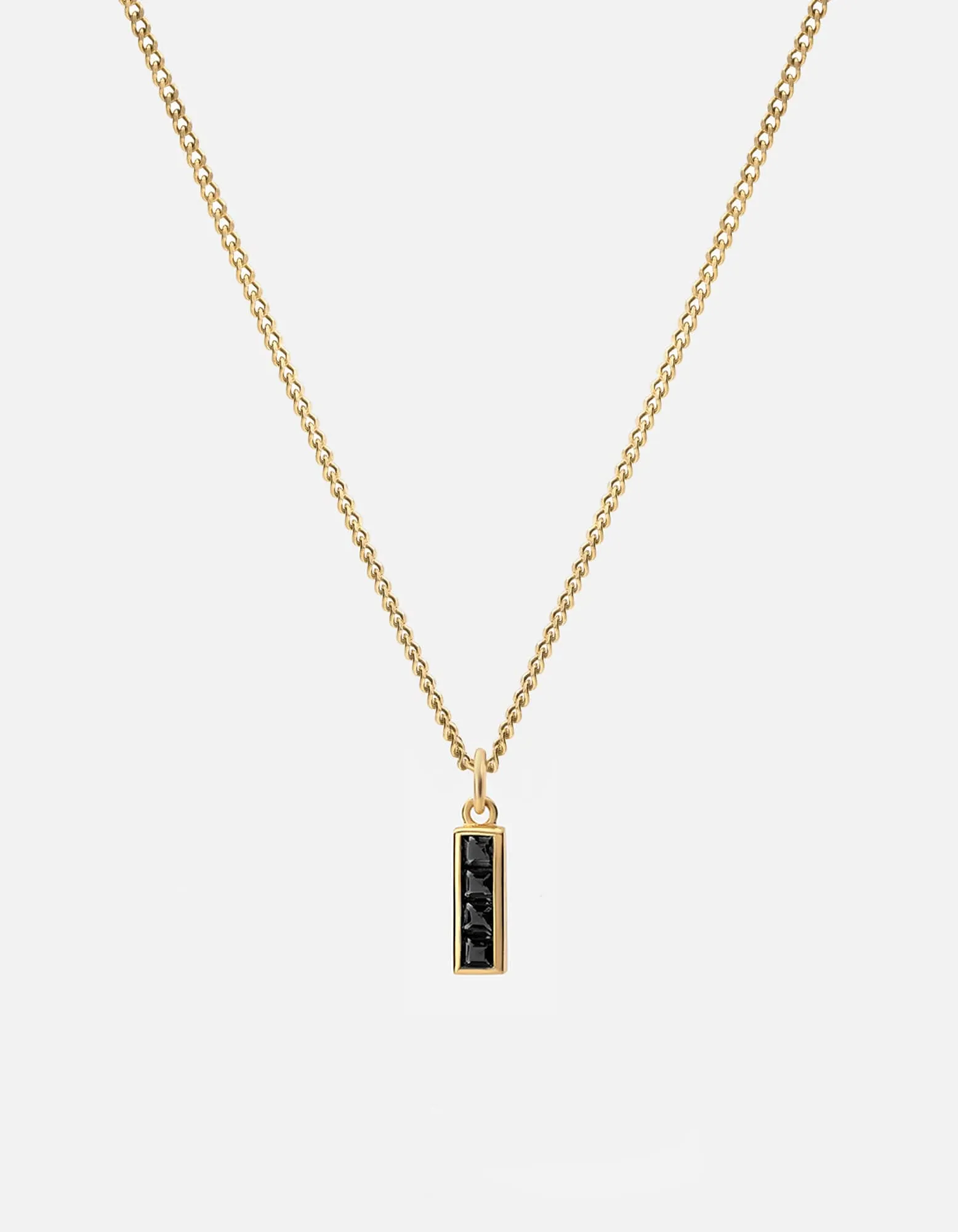 Totem Spinels Necklace, Gold Vermeil