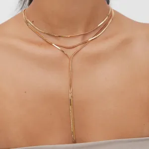 Triple Threat Charm Necklace