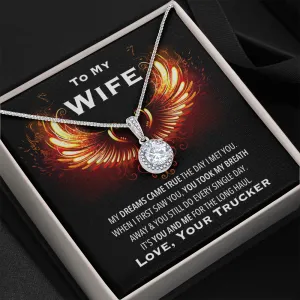 Trucker's Wife Eternal Love Valentine's Necklace