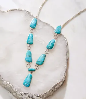 Turquoise Link Necklace