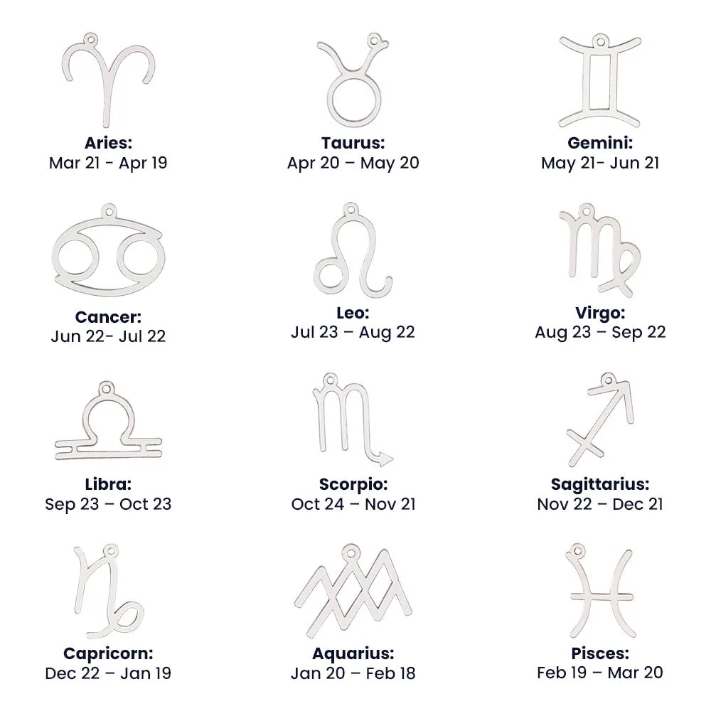Virgo Sign Necklace