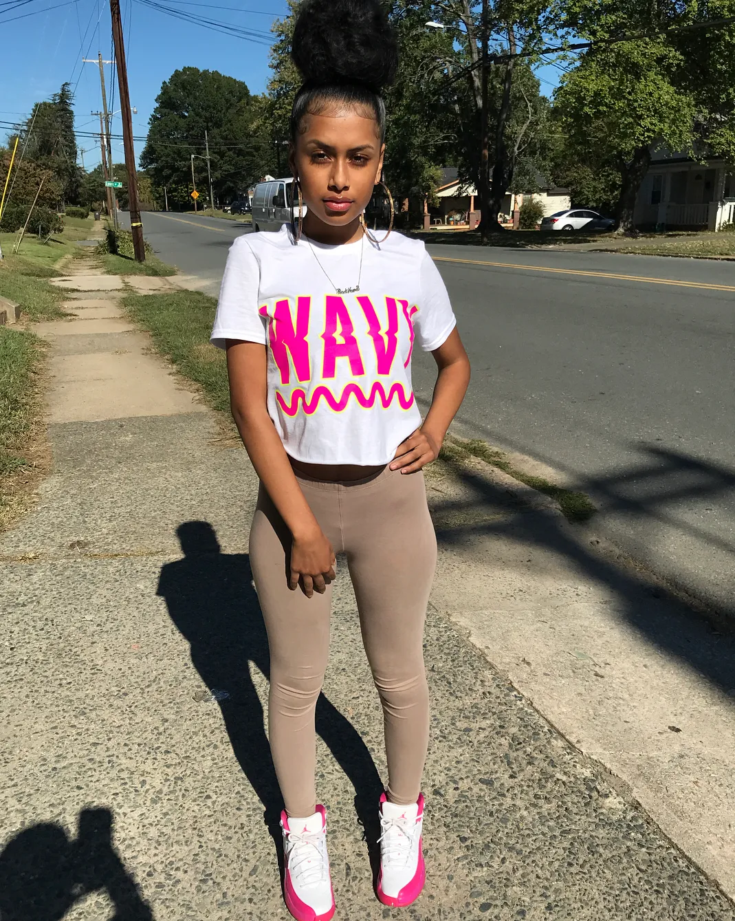 Wavy | White Tee