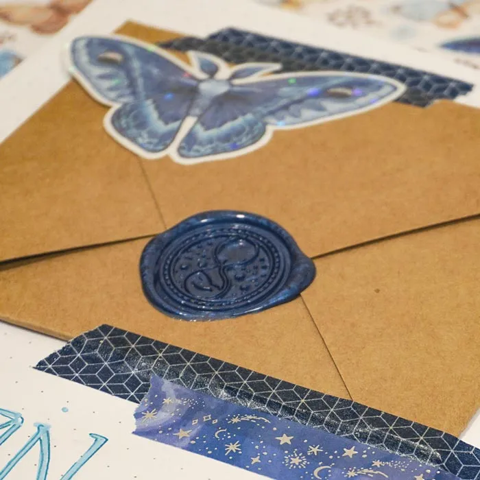 Waxing Crescent | Holographic Sticker