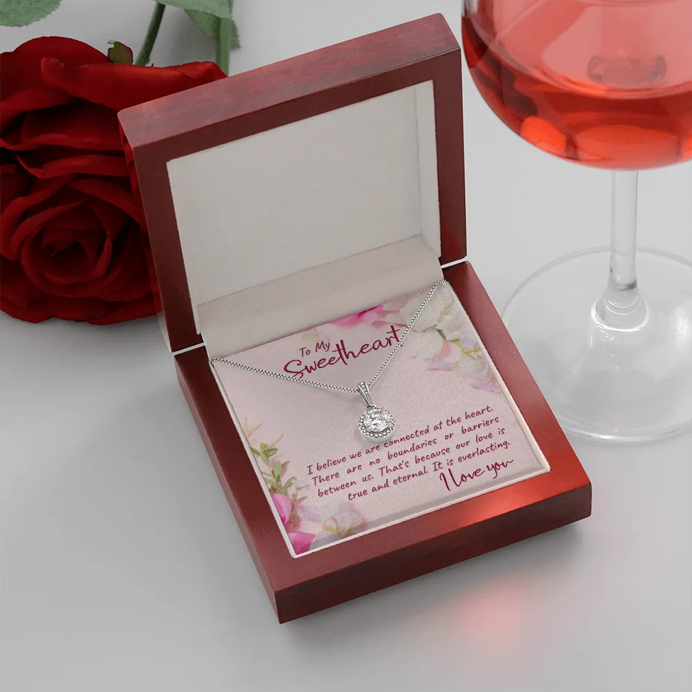 We are connected at the heart-Eternal Hope Necklace for Wife, Girlfriend