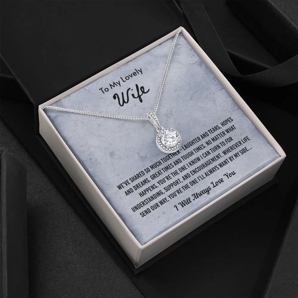 We've Shared So Much Together - Eternal Hope Necklace Message Card