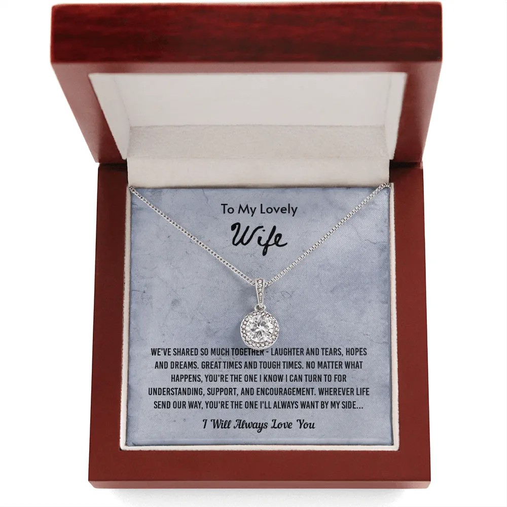 We've Shared So Much Together - Eternal Hope Necklace Message Card