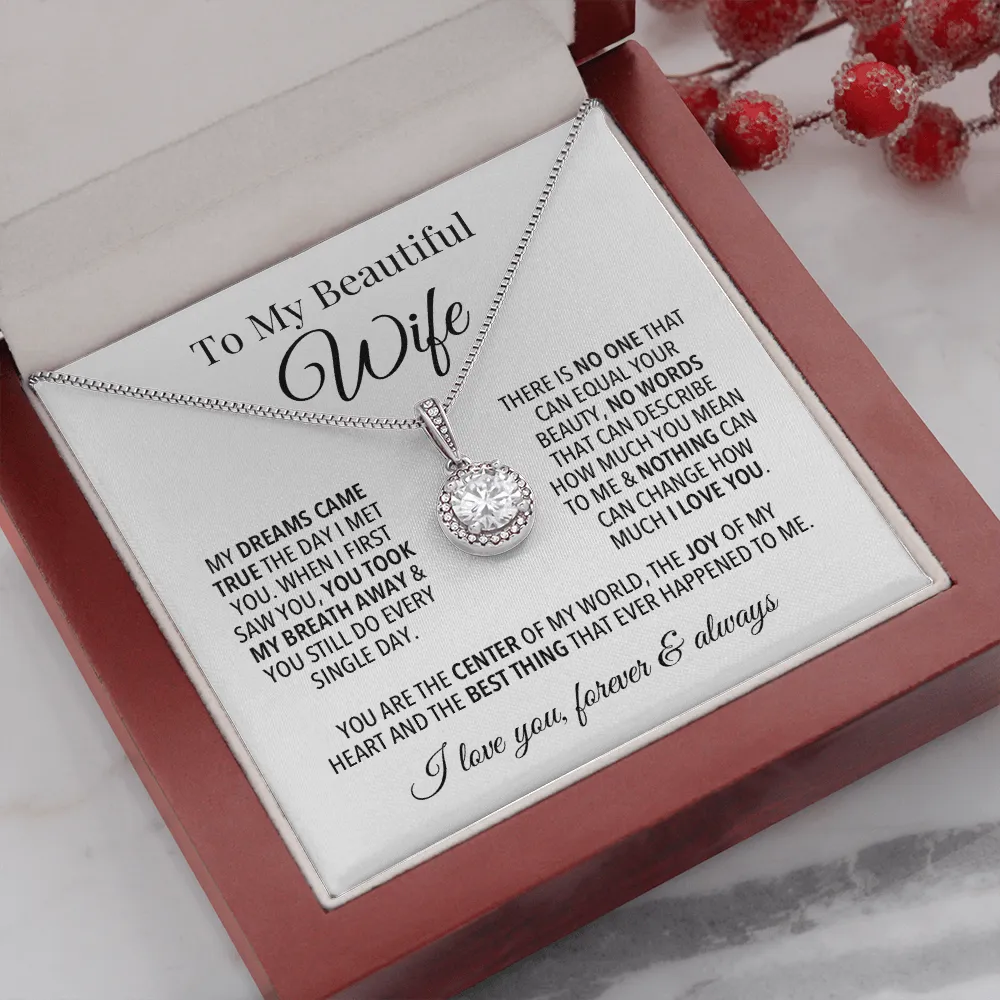 Wife Eternal Love Necklace