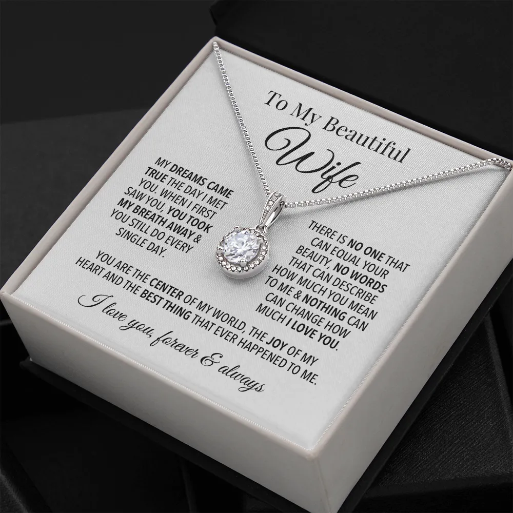 Wife Eternal Love Necklace