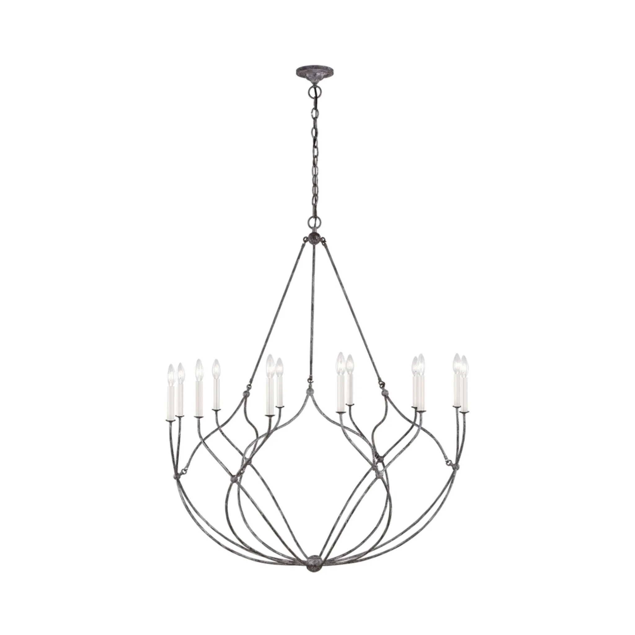 Winston Galvanized Chandelier