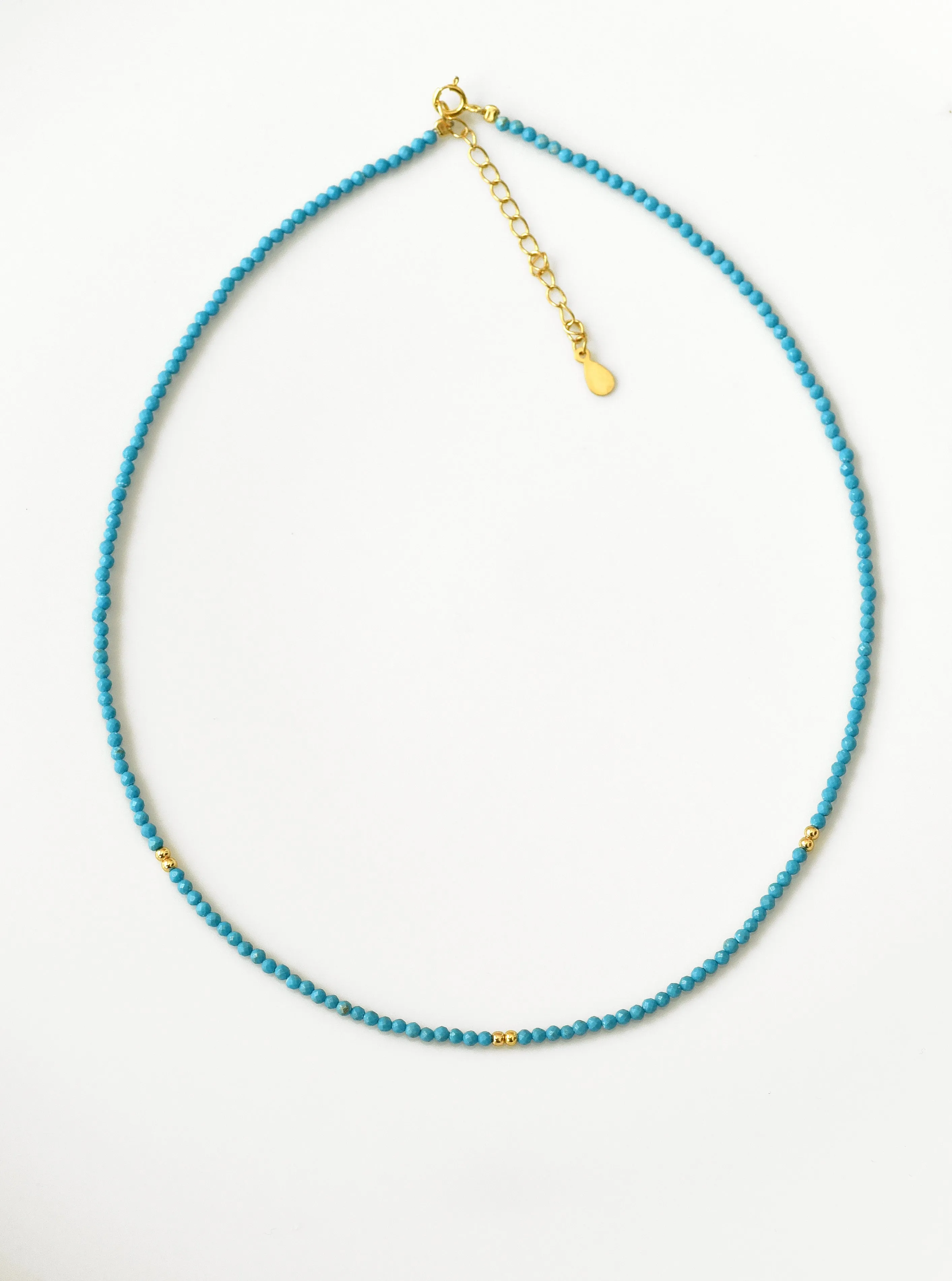 Wire Beaded Gemstones Neckalce