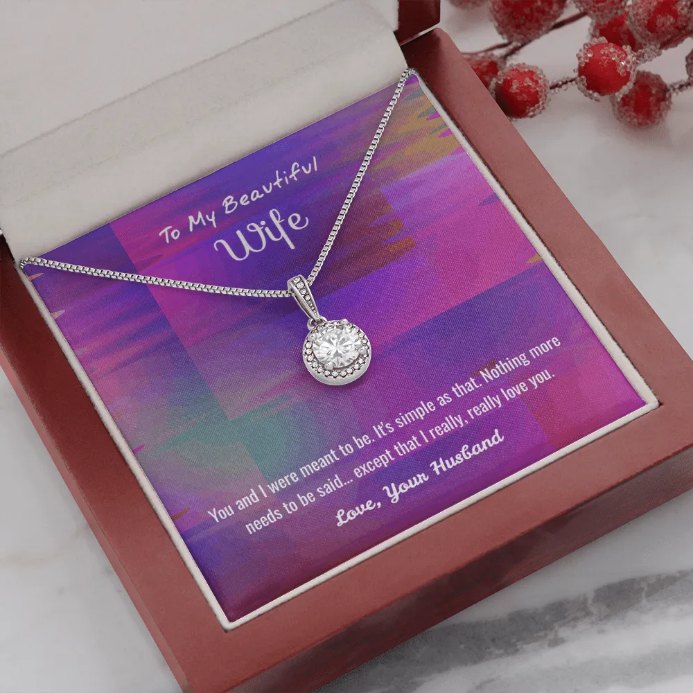You and I Were Meant to Be - Eternal Hope Necklace Message Card