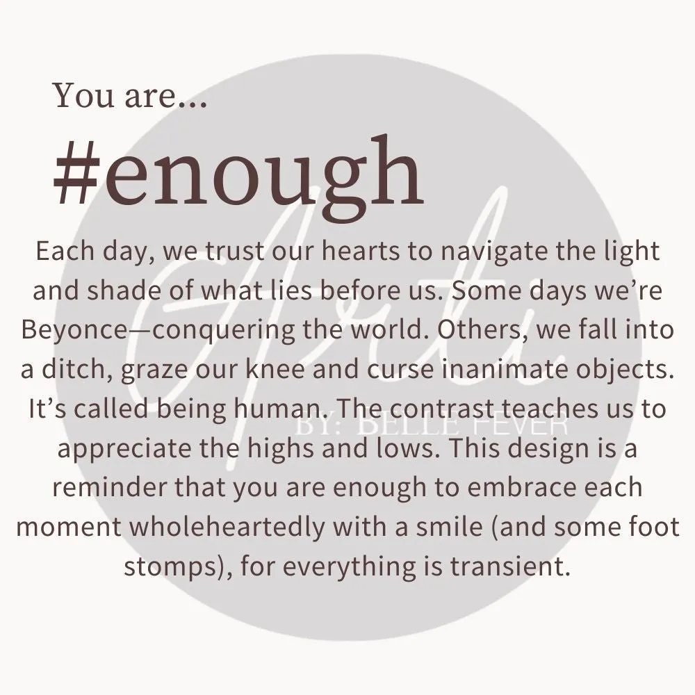 You are #Enough Necklace