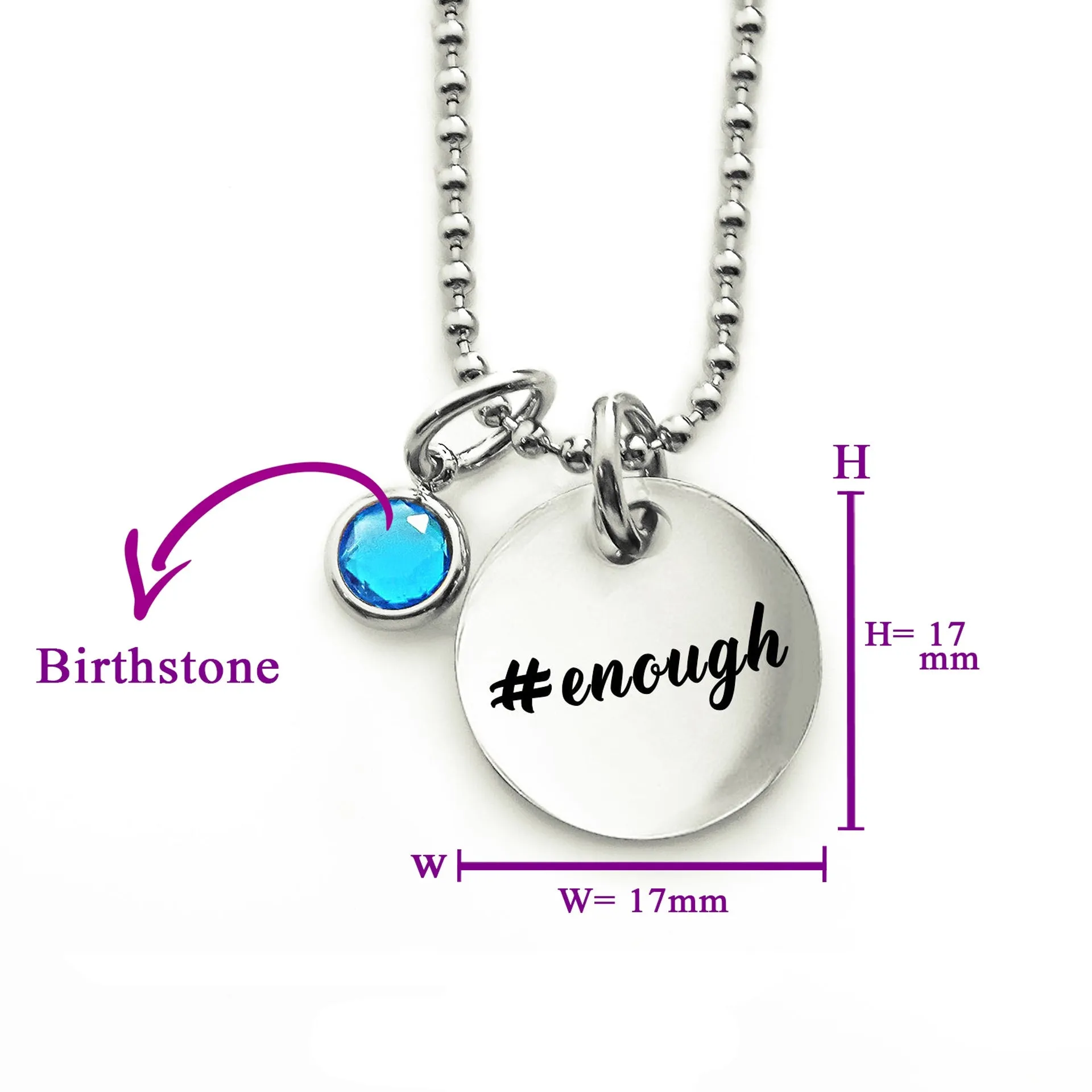 You are #Enough Necklace
