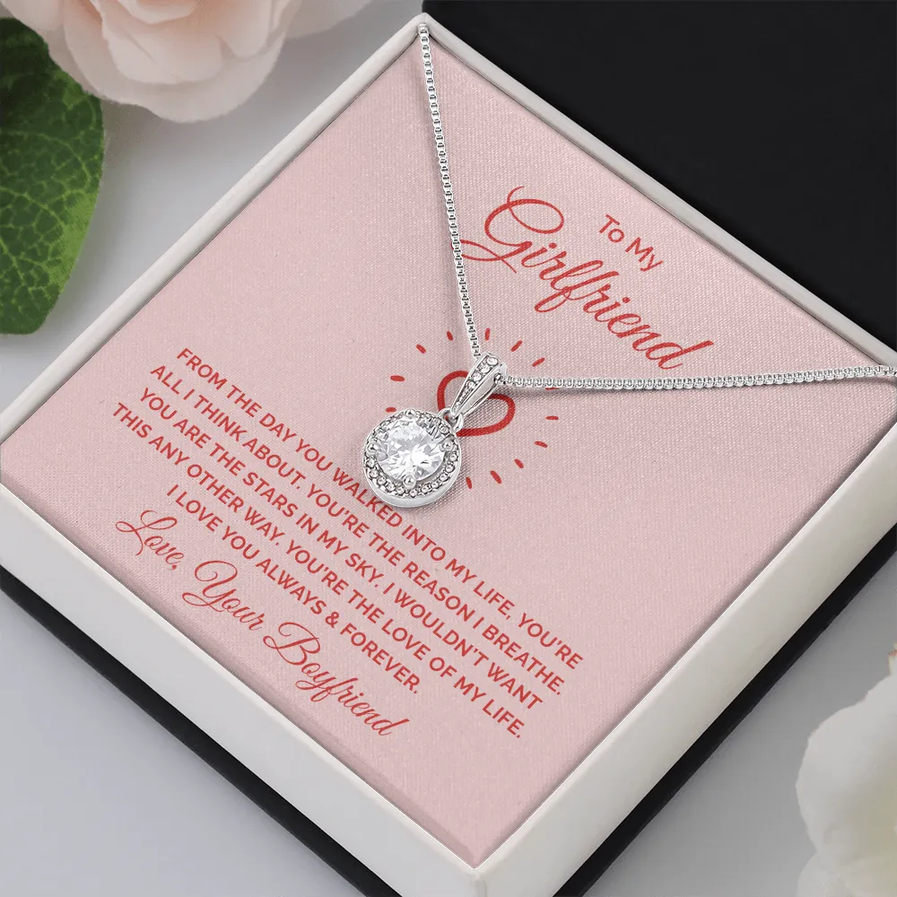 You're all I think about-Eternal Hope Necklace for Girlfriend