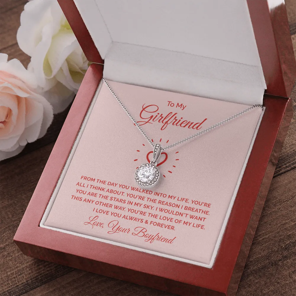 You're all I think about-Eternal Hope Necklace for Girlfriend