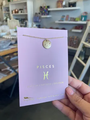 Zodiac Necklace - Pisces