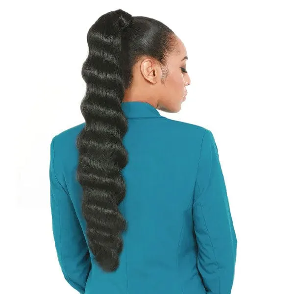 Zury Sis Synthetic Ponytail Hair- EZ WRAP SOFT CRIMP